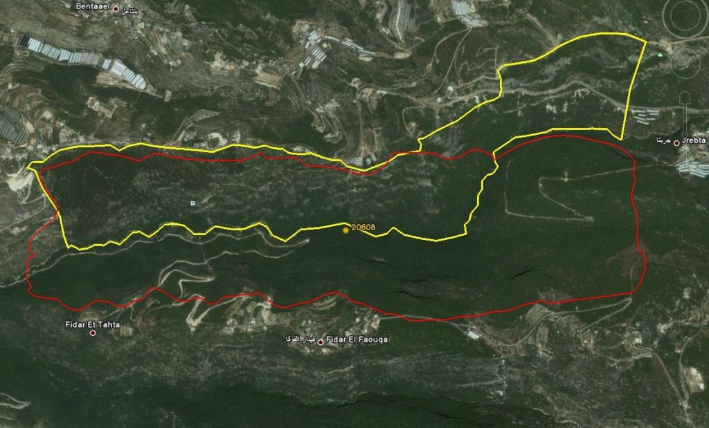 Bentael Reserve overlap IBA-PA