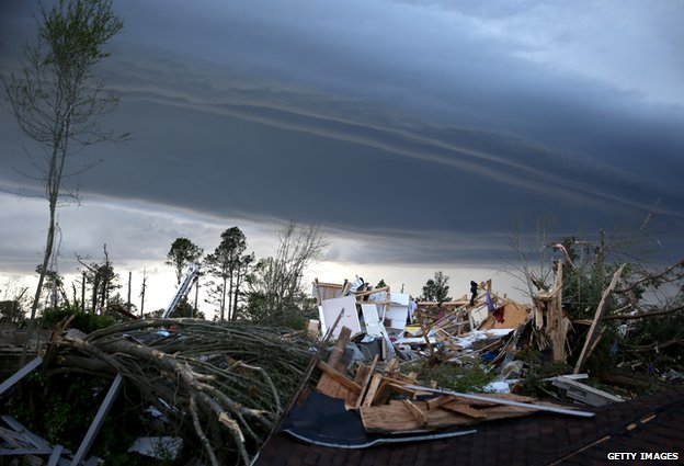 Multiple tornadoes devastated parts of the southern and central US in April