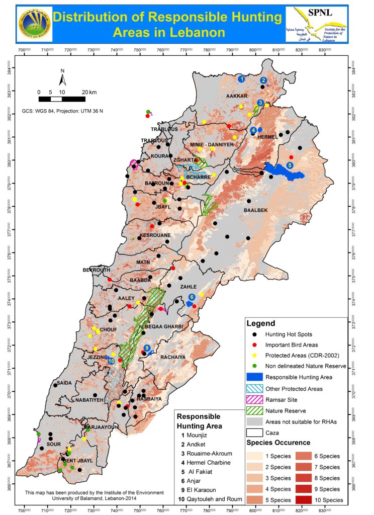 Map RHAs