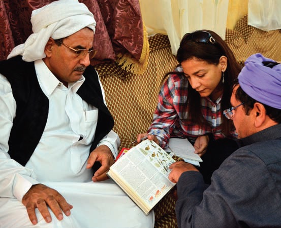 Teaching people how to identify the species that can be legally hunted can help reduce the number of threatened species being shot (Watter Al Bahry)