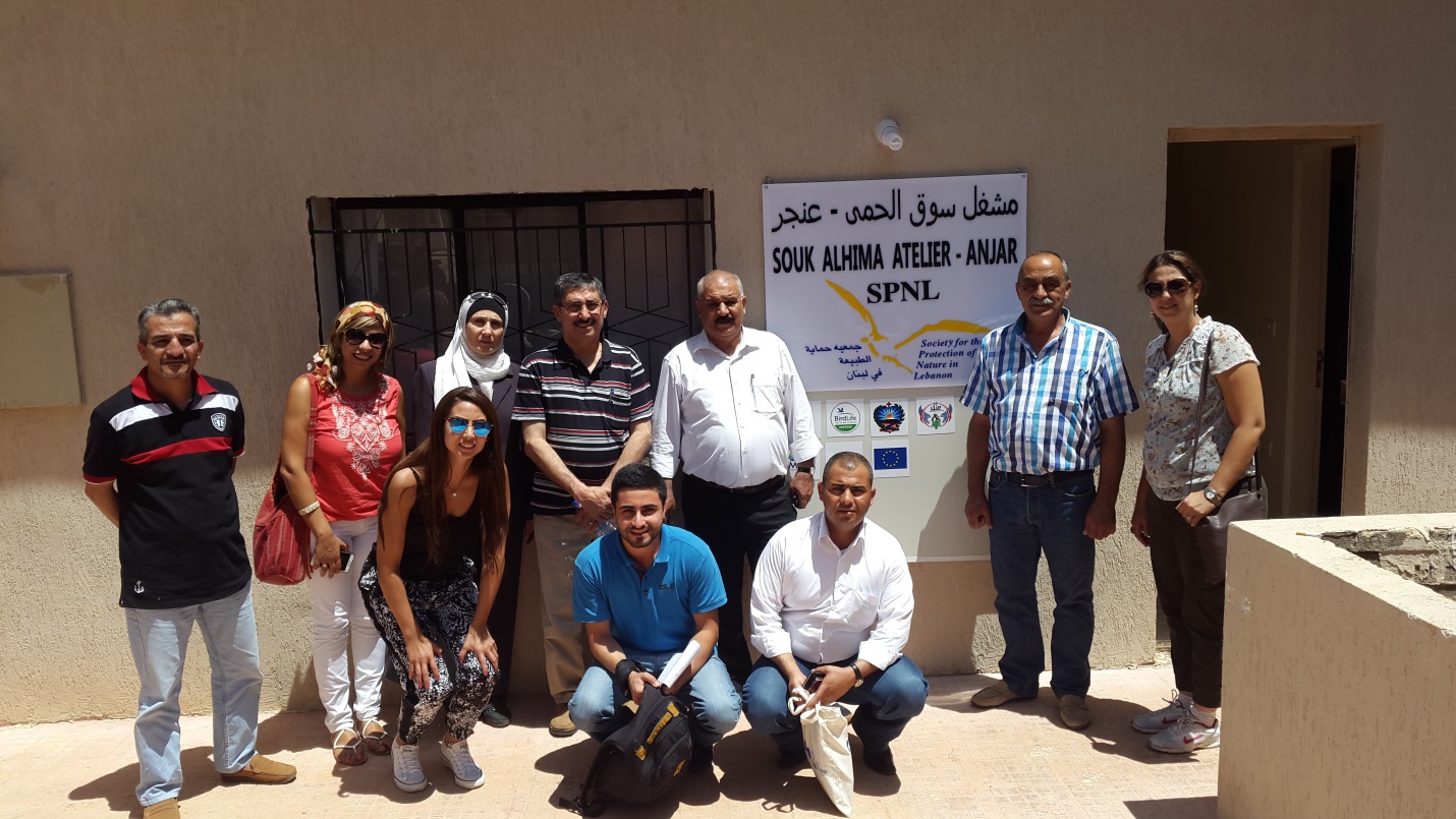 ordanian Officials visit Hima Anjar 3