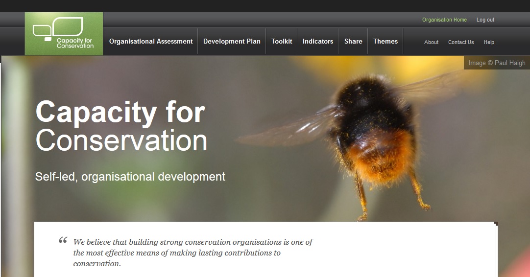 Capacity for conservation