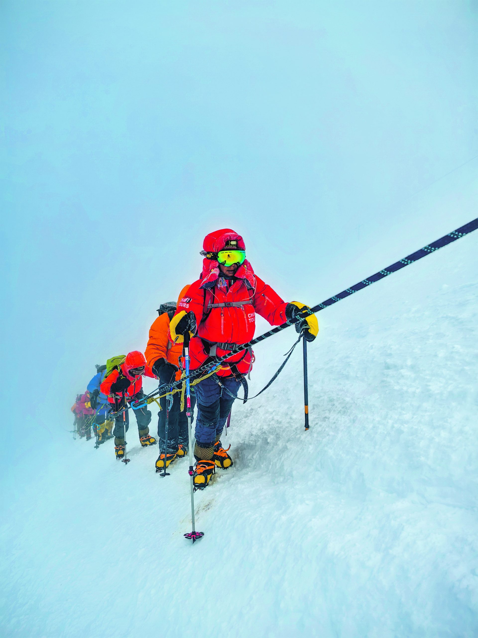 A challenging climb