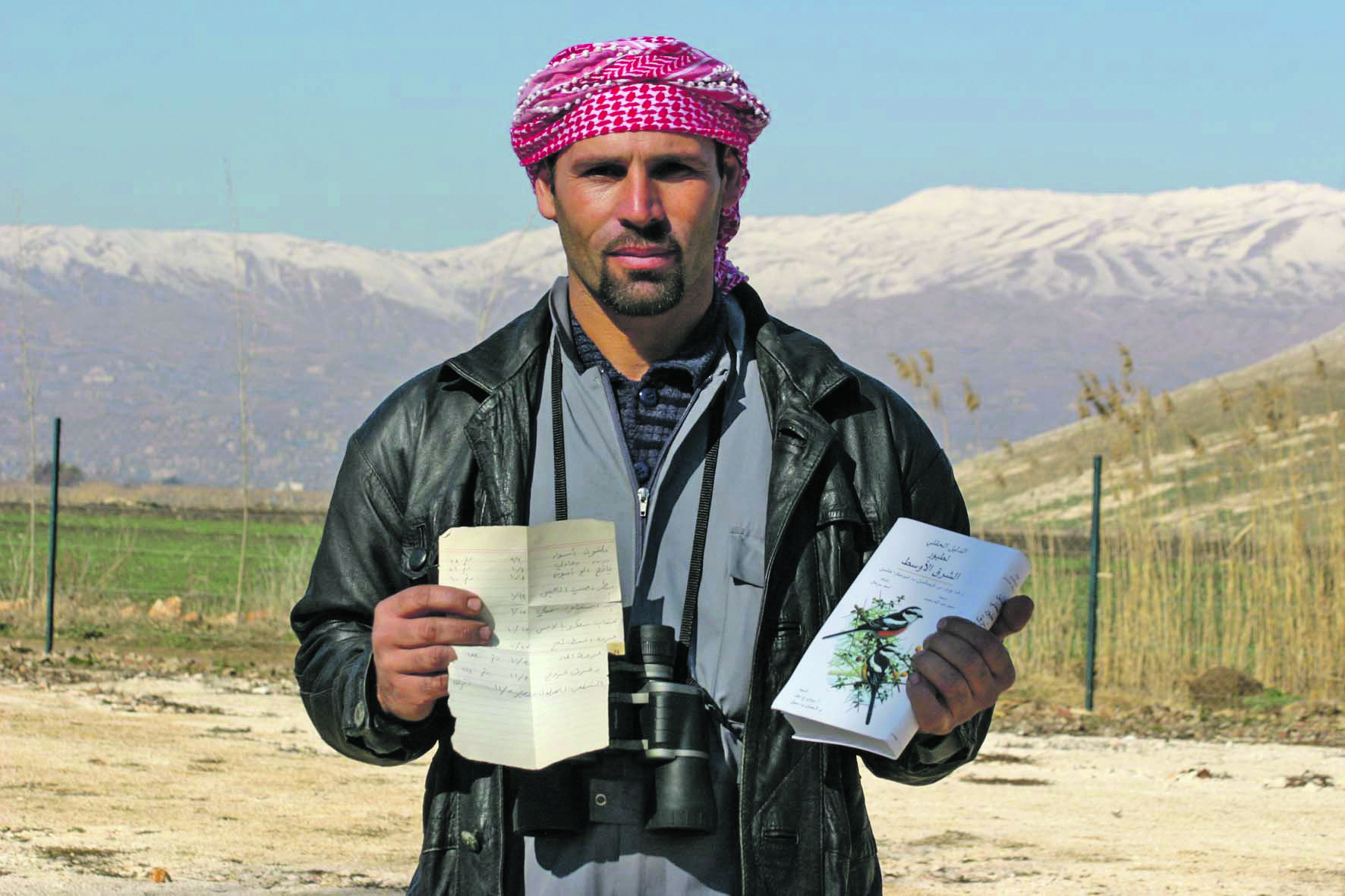 The Arabic edition of Birds of the Middle East, sponsored and published by SPNL.